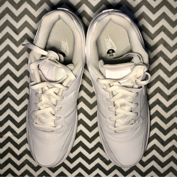 Excellent Condition Men’s Ebernon Low Triple White Basketball Shoes, Size 14 - Picture 5 of 6